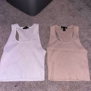 Two tank tops